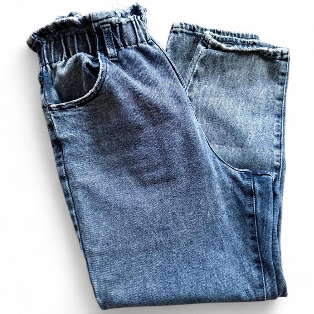 Wild Fable Light Blue High Rise distressed Jeans - Picture 12 of 15